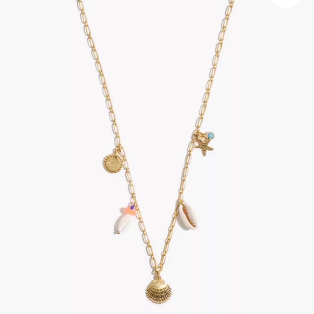 MADEWELL Cabana Charm Necklace NWT